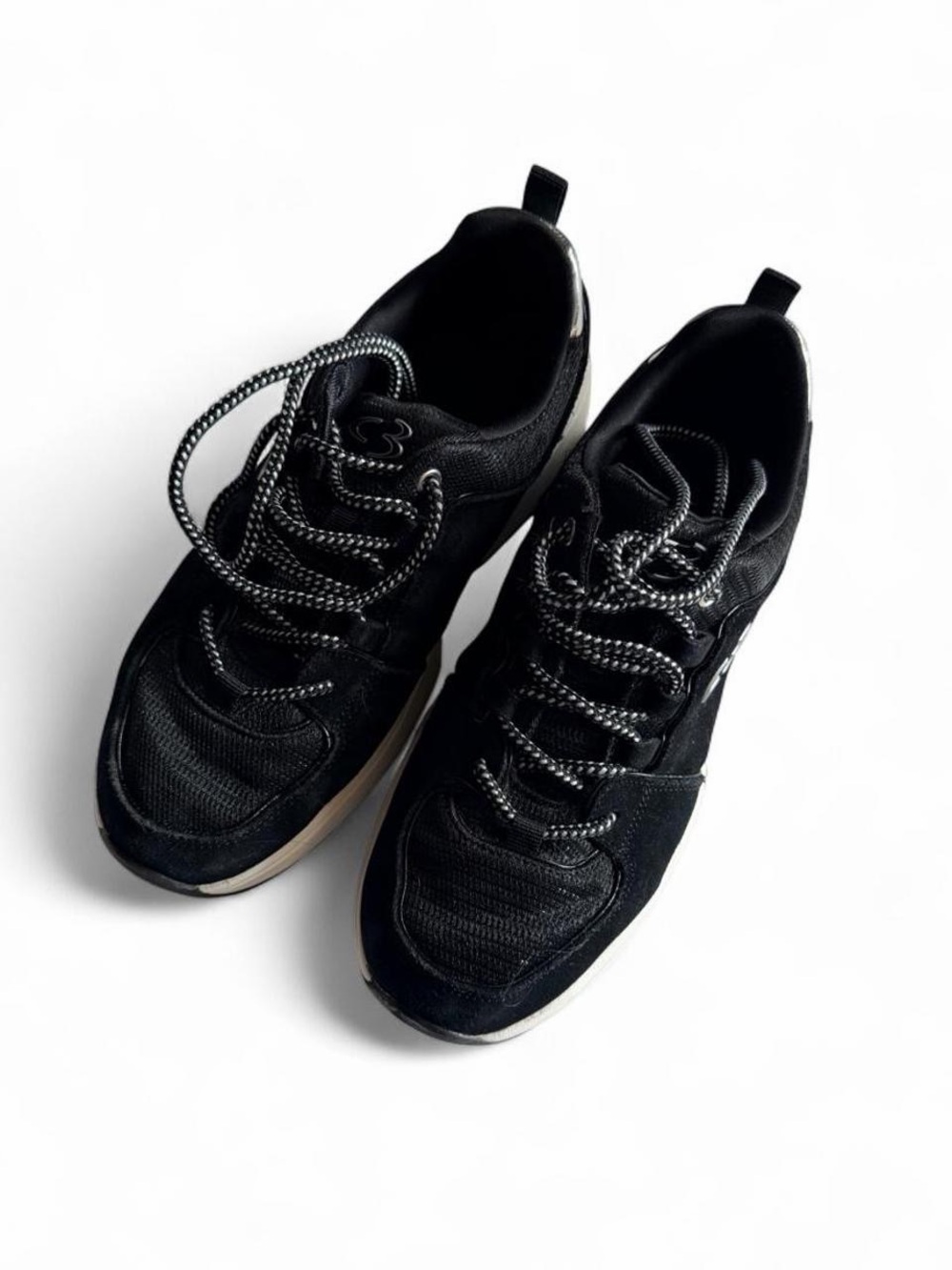 NWOT Skechers Concept 3 To Top It Off Black Chrome Platform Sneakers 7